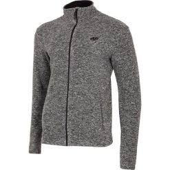 Polar męski PLM300 - średni szary melanż. Bluzy z polaru marki 4F. Za 99.99 zł.