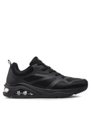 Skechers Sneakersy Tres-Air Uno-Revolution-Airy 183070/BBK Czarny. Czarne buty sportowe casual Skechers, bez wzorów, z materiału, bez zapięcia. Za 264.39 zł.