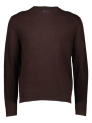 GAP Sweter w kolorze ciemnobrązowym rozmiar: XL. Brązowe swetry nierozpinane GAP, xl, bez wzorów, bez kołnierzyka, bez ramiączek. Za 100.04 zł.