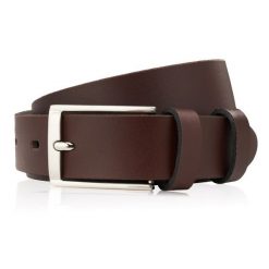 Pasek męski 110 cm brązowy PAOLO PERUZZI PG-03-BRS-110. Brązowe paski Paolo Peruzzi, bez wzorów, z jeansu, eleganckie. Za 49.99 zł.