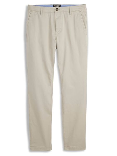 Scotch & Soda Spodnie chino w kolorze beżowym rozmiar: W38/L32. Brązowe eleganckie spodnie Scotch & Soda, na co dzień, l. Za 73.95 zł.