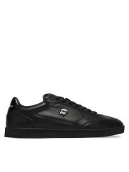 KARL LAGERFELD Sneakersy Kandidate KL53830N Czarny. Czarne buty sportowe casual KARL LAGERFELD, bez wzorów, ze skóry, bez zapięcia. Za 839.99 zł.
