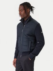 BOSS Kurtka przejściowa H-Hernesto 50549991 Granatowy Regular Fit. Niebieskie kurtki Boss, m, bez wzorów, z bawełny, bez kaptura. Za 1,309.00 zł.