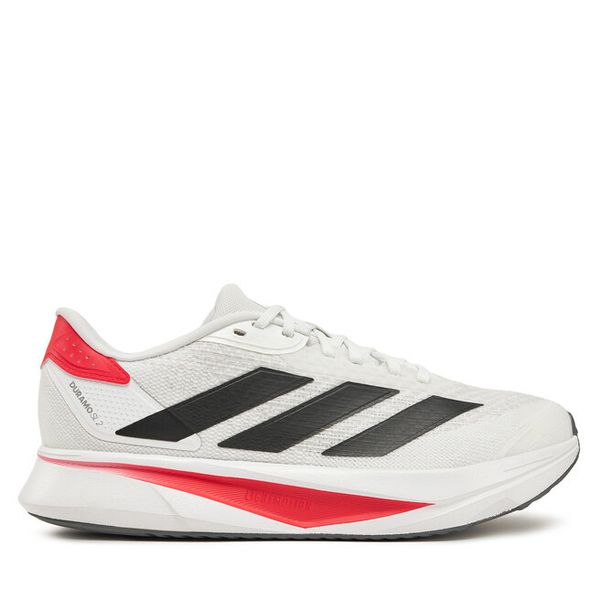 Buty do biegania adidas. Białe buty do biegania Adidas, bez wzorów, bez zapięcia, do biegania. Za 199.99 zł.