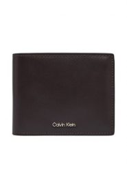 Calvin Klein Portfel Raised Billfold W/ Coin LV04D1163G Brązowy. Brązowe portfele CALVIN KLEIN, bez wzorów, ze skóry. Za 329.99 zł.