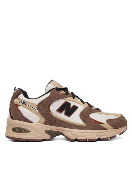 New Balance Sneakersy MR530SNC Brązowy. Brązowe buty sportowe casual New Balance, bez wzorów, z materiału, bez zapięcia. Za 569.99 zł.