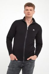 Sweter męski zapinany KARL LAGERFELD. Swetry nierozpinane KARL LAGERFELD, m, bez wzorów, bez kołnierzyka, bez ramiączek. Za 849.00 zł.