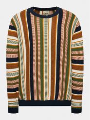 Redefined Rebel Sweter 222056 Kolorowy Regular Fit. Swetry rozpinane Redefined Rebel, m, bez wzorów, z bawełny, bez kołnierzyka, bez ramiączek. Za 189.99 zł.