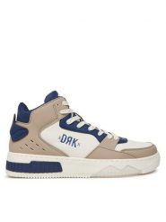 Dorko Sneakersy Easy High DS24F22M Biały. Białe buty sportowe casual Dorko, bez wzorów, ze skóry, bez zapięcia. Za 179.99 zł.