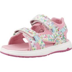 Sandały GARVALIN 242852G Biały. Białe sandały GARVALIN, z materiału, bez zapięcia. Za 114.99 zł.
