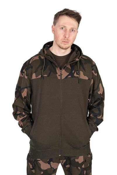 Bluza z kapturem Fox LW Split. Zielone bluzy z kapturem FOX, m, bez wzorów, z bawełny, z kapturem. Za 208.00 zł.