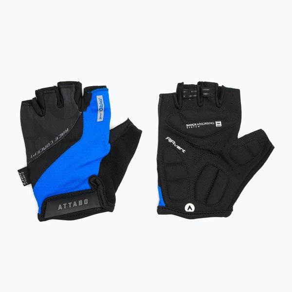 Rękawiczki rowerowe ATTABO Kinu Pro. Niebieskie rękawiczki ATTABO, bez wzorów. Za 53.99 zł.