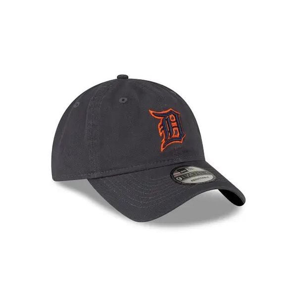 Czapka z daszkiem New Era Tigers 9TWENTY MLB Core Classic. Szare czapki z daszkiem New Era, bez wzorów, z bawełny. Za 167.50 zł.