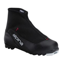 Buty narciarskie biegowe męskie Alpina T 10. Czarne buty do biegania Alpina, bez wzorów, bez zapięcia, narciarskie. Za 319.99 zł.