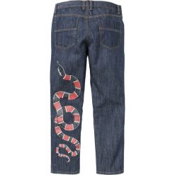 Dżinsy Regular Fit Straight bonprix ciemnoniebieski "stone used". Jeansy marki Under Armour. Za 119.99 zł.