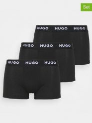 Hugo Boss Underwear Bokserki (3 pary) w kolorze czarnym rozmiar: L. Czarne bokserki Hugo Boss Underwear, l, bez wzorów. Za 128.55 zł.
