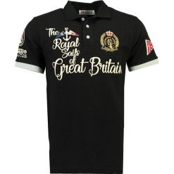 Koszulka polo w kolorze czarnym. Koszulki polo sportowe marki Geographical Norway Men. W wyprzedaży za 120.95 zł.