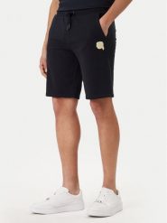 KARL LAGERFELD Szorty sportowe 705118 562900 Granatowy Loose Fit. Niebieskie krótkie spodenki sportowe KARL LAGERFELD, m, bez wzorów, z bawełny. Za 589.99 zł.