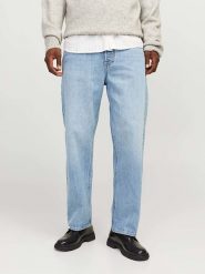 Jack & Jones Dżinsy - Loose fit - w kolorze błękitnym rozmiar: W33/L32. Niebieskie jeansy Jack & Jones, l. Za 141.52 zł.