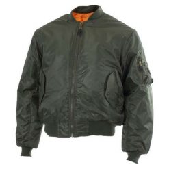 Kurtka męska Mil-Tec MA1 Style olive r. 2XL. Zielone kurtki Mil-Tec, m, bez wzorów, bez kaptura. Za 142.95 zł.