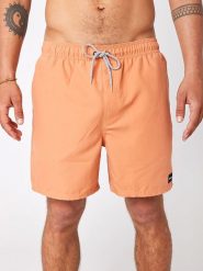Rip Curl Szorty kąpielowe w kolorze pomarańczowym rozmiar: XXL. Pomarańczowe kąpielówki Rip Curl, xxl, bez wzorów, z materiału. Za 75.16 zł.