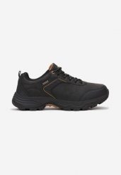 Czarne Buty Trekkingowe Cecrol. Czarne buty trekkingowe Born2be, bez wzorów, z nubiku, przed kostkę, bez zapięcia. W wyprzedaży za 169.99 zł.