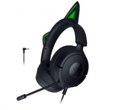 Zestaw słuchawkowy Razer Gaming Kraken Kitty V3 X Przewodowe Nauszne Mikrofon Czarny. Czarne słuchawki nauszne RAZER. Za 329.99 zł.