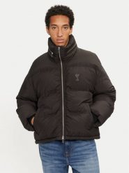 AMI PARIS Kurtka zimowa HJK403.PA0009 Czarny Regular Fit. Czarne kurtki AMI PARIS, na zimę, m, bez wzorów, z syntetyku, bez kaptura. Za 3,149.00 zł.