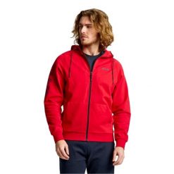 Bluza Z Kapturem Slam Logo Fz Dorosłych. Czerwone bluzy z kapturem SLAM, m, bez wzorów, z bawełny, z kapturem. Za 488.99 zł.