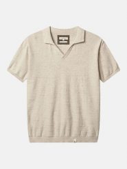 COLOURS & SONS Koszulka polo w kolorze beżowym rozmiar: L. Brązowe koszulki polo COLOURS & SONS, l, bez wzorów, bez kołnierzyka, bez ramiączek. Za 166.88 zł.