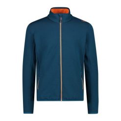 Bluza męska turystyczna CMP 32E6917. Niebieskie bluzy CMP, m, bez wzorów, bez kaptura. W wyprzedaży za 293.99 zł.