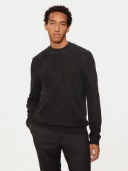 Hugo Sweter Sylor 50527219 Czarny Regular Fit. Czarne swetry rozpinane Hugo, m, bez wzorów, z wiskozy, bez kołnierzyka, bez ramiączek. Za 479.99 zł.