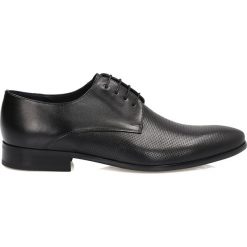 Czarne półbuty męskie. Eleganckie półbuty marki Kazar. Za 449.00 zł.