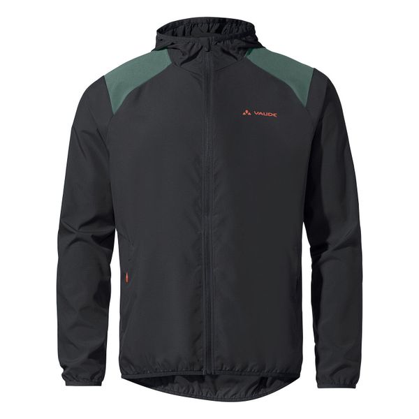 Windbreaker VAUDE Qimsa. Czarne odzież kompresyjna Vaude, m, bez wzorów, z elastanu, rowerowe. Za 338.70 zł.