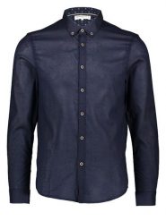 Tom Tailor Koszula - Regular fit - w kolorze granatowym rozmiar: L. Niebieskie koszule Tom Tailor, l, bez wzorów, z bawełny, bez kołnierzyka, bez ramiączek. Za 70.24 zł.
