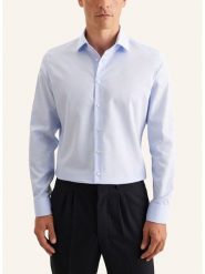 Seidensticker Koszula w kolorze błękitnym rozmiar: 44. Niebieskie koszule Seidensticker, bez wzorów, z bawełny, bez kołnierzyka, bez ramiączek. Za 78.28 zł.