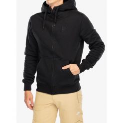 Bluza z kapturem męska Didriksons Ven Full Zip. Czarne bluzy Didriksons, m, bez wzorów, z kapturem. Za 323.99 zł.