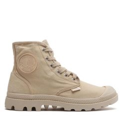 Trapery Palladium. Brązowe trapery Palladium, bez zapięcia. Za 319.99 zł.