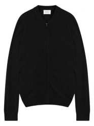 Perfect Cashmere Kaszmirowy kardigan "Polnoon" w kolorze czarnym rozmiar: XXL. Czarne swetry rozpinane Perfect Cashmere, xxl, bez wzorów, z kaszmiru, bez kołnierzyka, bez ramiączek. Za 478.99 zł.