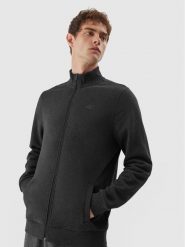 4F Bluza 4FAW23TSWSM693 Szary Regular Fit. Szare bluzy 4F, m, bez wzorów, z bawełny, bez kaptura. Za 99.99 zł.