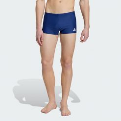 BOKSERKI DO PŁYWANIA SOLID. Niebieskie bokserki Adidas, m, bez wzorów, z dzianiny. Za 109.00 zł.