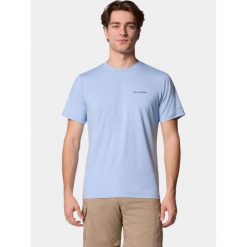 Koszulka sportowa męska Columbia Tech Trail II. Czerwone t-shirty sportowe Columbia, bez wzorów, bez ramiączek, trekkingowe. Za 219.00 zł.