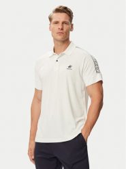 Beverly Hills Polo Club Polo P-SS26M-P0170 Biały Regular Fit. Białe koszulki polo sportowe Beverly Hills Polo Club, l, bez wzorów, z syntetyku, bez kołnierzyka, bez ramiączek. Za 249.99 zł.