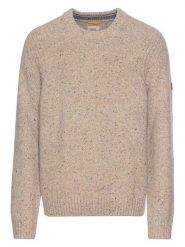 Camel Active Sweter w kolorze beżowym rozmiar: L. Brązowe swetry nierozpinane Camel Active, l, z aplikacjami, ze skóry, bez kołnierzyka, bez ramiączek. Za 277.36 zł.