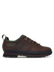 Timberland Sneakersy Euro Hiker TB0A443ZW011 Brązowy ciemny. Brązowe buty sportowe casual Timberland, bez wzorów, ze skóry, bez zapięcia. Za 599.99 zł.