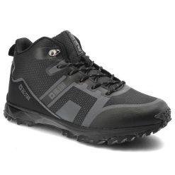 Czarne Trekkingi Big Star Ocieplane Buty Męskie. Czarne trekkingi BIG STAR, bez wzorów, ze skóry ekologicznej, bez zapięcia. Za 229.00 zł.