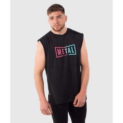 Tank top Metal Boxe Polyester Miami Vice. Bezrękawniki METAL BOXE, bez wzorów, bez kołnierzyka, bez ramiączek. Za 149.50 zł.