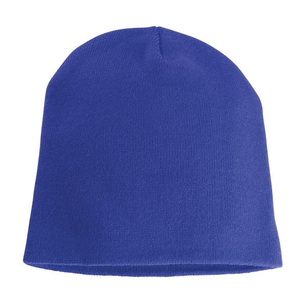 Czapka Heavyweight. Niebieskie czapki zimowe FLEXFIT, bez wzorów. Za 48.99 zł.