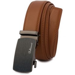 Pasek skórzany BELTIMORE r.95-110 cm A45 brązowy. Brązowe paski bez wzorów. Za 71.49 zł.