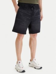 Guess Jeans Szorty jeansowe M6GD35 D8003 Czarny Relaxed Fit. Czarne szorty Guess Jeans, m, z aplikacjami, z bawełny. Za 379.99 zł.